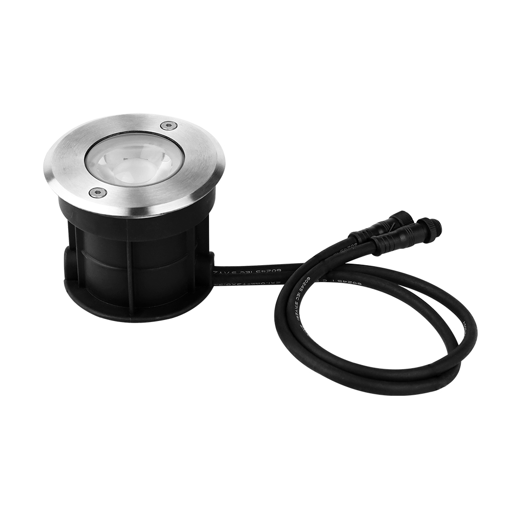 DMX512 IP68 Waterproof RGBW LED Underground Light DC24V 5W UG4-05A-XL DMX512 IP68 Waterproof RGBW LED Underground Light DC24V 5W UG4-05A-XL